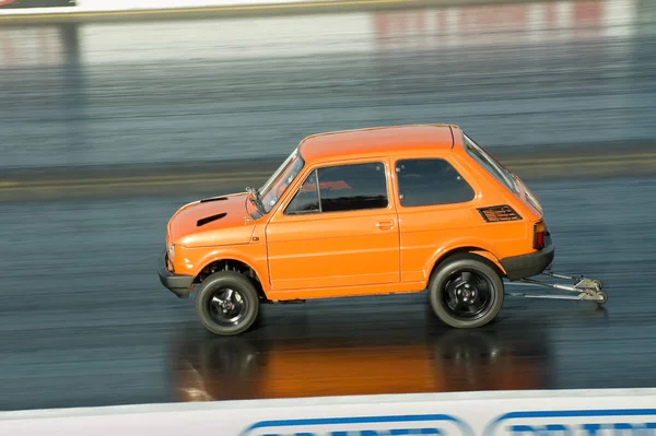 Fiat Dragster Kalkış Yarışında — Stok fotoğraf