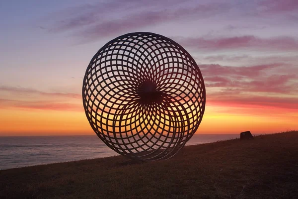 Skulptur Vid Havet Bondi Sisyfos — Stockfoto