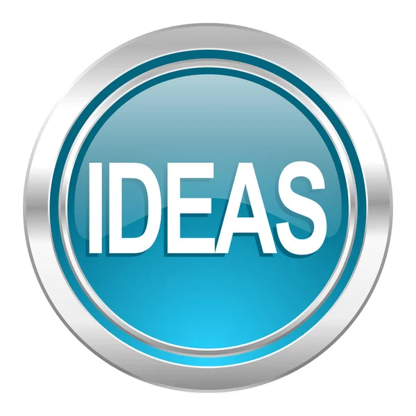 Ideas Icon Web Simple Illustration — Stock Photo, Image