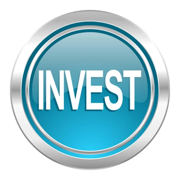 Investieren Symbol Web Einfache Illustration — Stockfoto