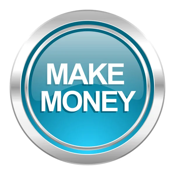 Make Money Icon Web Simple Illustration — Stock Photo, Image