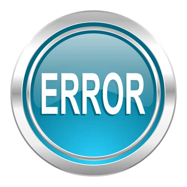 Icono Error Web Ilustración Simple — Foto de Stock