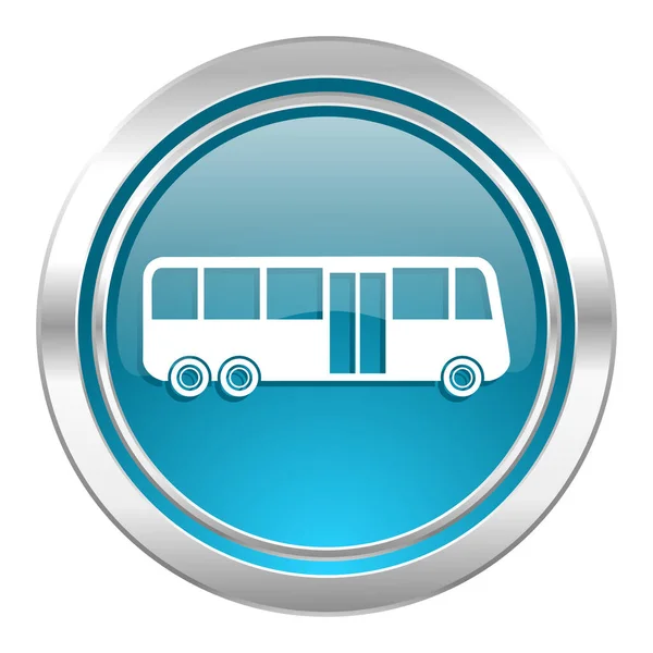 バスのアイコン公共交通機関のサインウェブシンプルなイラスト — ストック写真