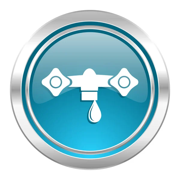 Icono Agua Hidráulica Signo Web Ilustración Simple — Foto de Stock