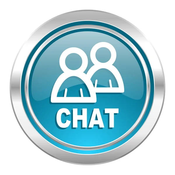 Chat Icon Web Simple Illustration — Stock Photo, Image