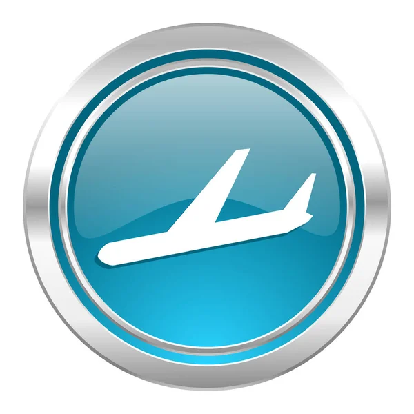 Arrivals Icon Plane Sign Web Simple Illustration — Stock Photo, Image