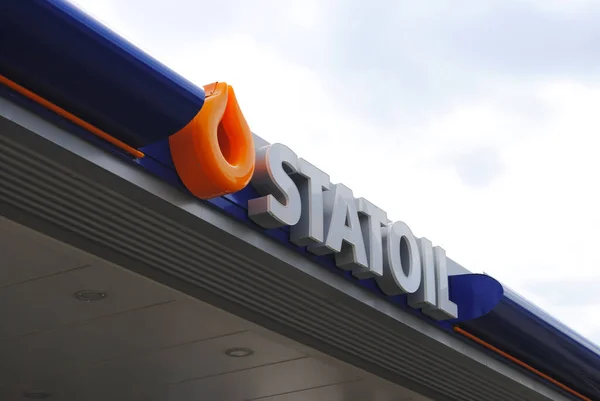 Statoil Logo Close Overzicht — Stockfoto