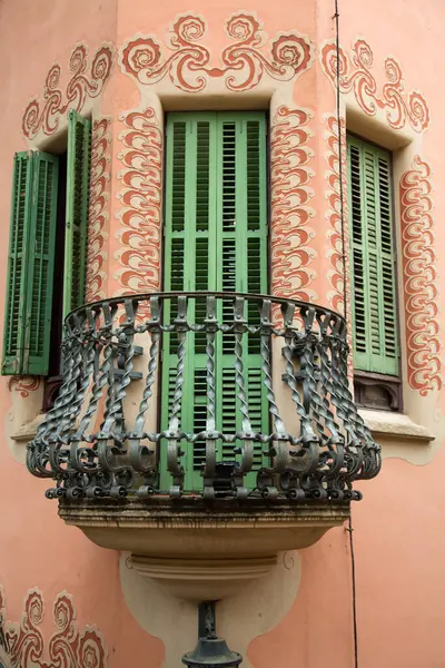 Park Guell 'in Mimarisinin Güzel Manzarası