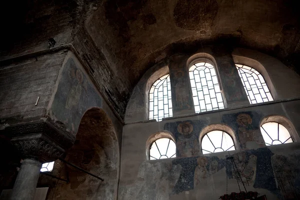 Die Byzantinische Panagia Kosmosoteira Kirche — Stockfoto