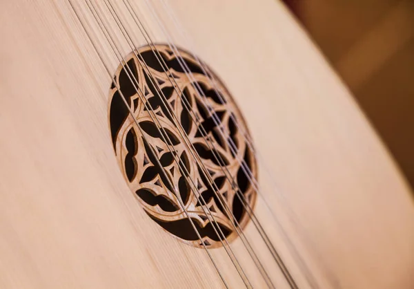 Medieval Viola Instrument Close — Stock Photo, Image