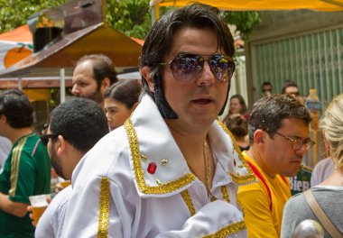 İnanılmaz bir sokak karnavalı. Sokak etkinliği kavramı