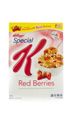 Cereal kutusunun yakın görüntüsü