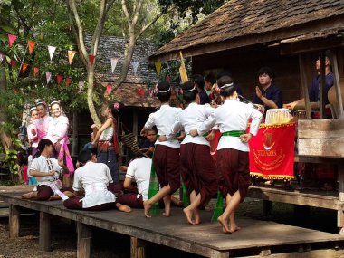 Tayland Klasik Dansı Görünümü