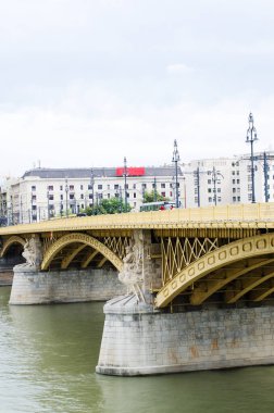 Budapeşte, Macaristan 'da Margit gizli Margaret köprüsü