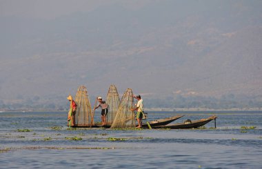 Inle Gölü balıkçılık
