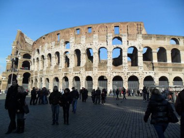 Roma 'da kolezyum, İtalya