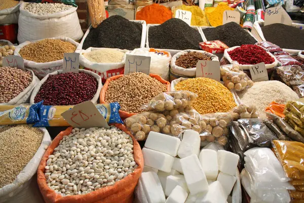 Kryddor Från Iran Närbild Skott — Stockfoto