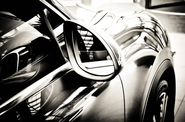 Black Modern Luxury Car Background — Stock Photo, Image
