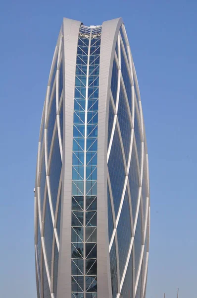 Edifício Sede Aldar Abu Dhabi Emirados Árabes Unidos — Fotografia de Stock