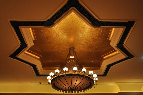 アブダビのエミレーツパレスホテルのインテリア アラブ首長国連邦 — ストック写真