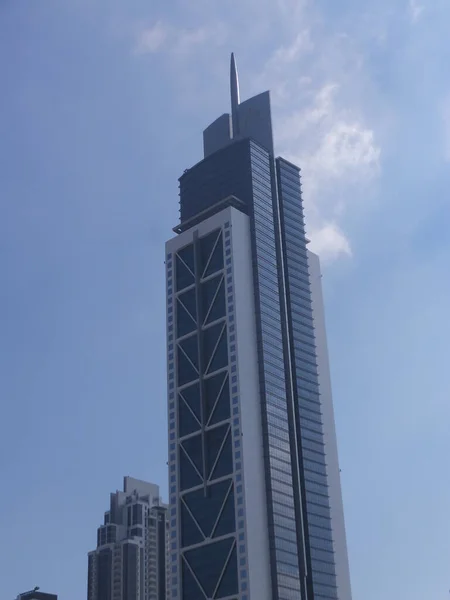 Millennium Tower Sheikh Zayed Road Dubai Uae — Fotografia de Stock