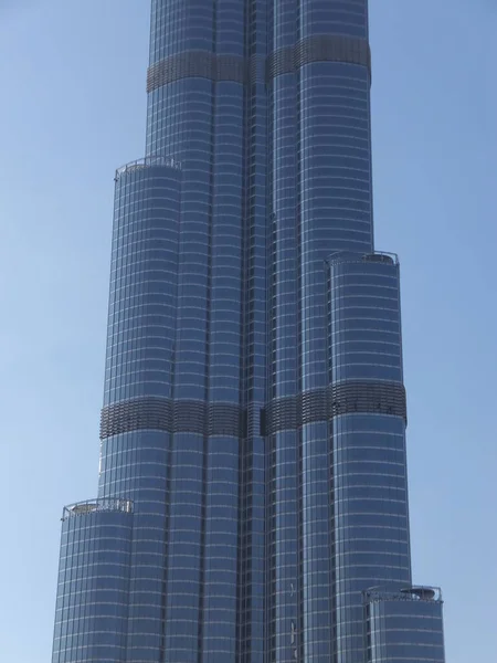 Burj Khalifa Dubai Emirados Árabes Unidos — Fotografia de Stock