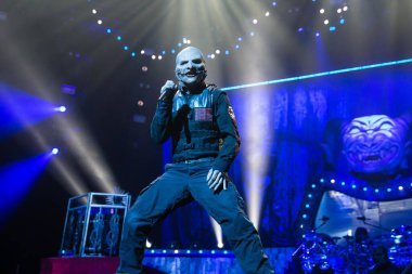 Amerikan heavy metal grubu Slipknot, Oslo Spektrum, Norveç 10.02.2015