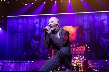 Amerikan heavy metal grubu Slipknot, Oslo Spektrum, Norveç 10.02.2015