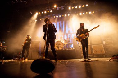 Amerikalı rock grubu Rival Sons 'ın performansı Oslo, Norveç