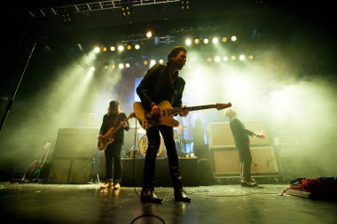 Amerikalı rock grubu Rival Sons 'ın performansı Oslo, Norveç