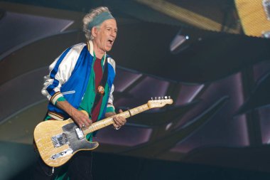 İngiliz rock grubu The Rolling Stones performansı