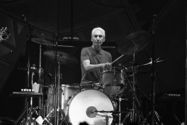 İngiliz rock grubu The Rolling Stones performansı