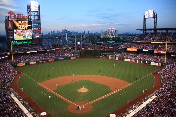 Citizens Bank Park Filis Filadelfia Concepto Juego Béisbol —  Fotos de Stock