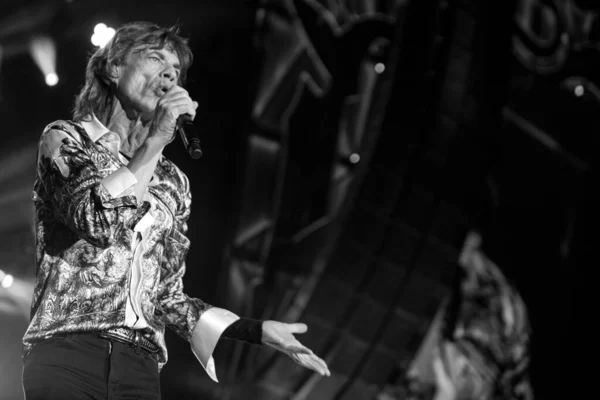 İngiliz rock grubu The Rolling Stones performansı