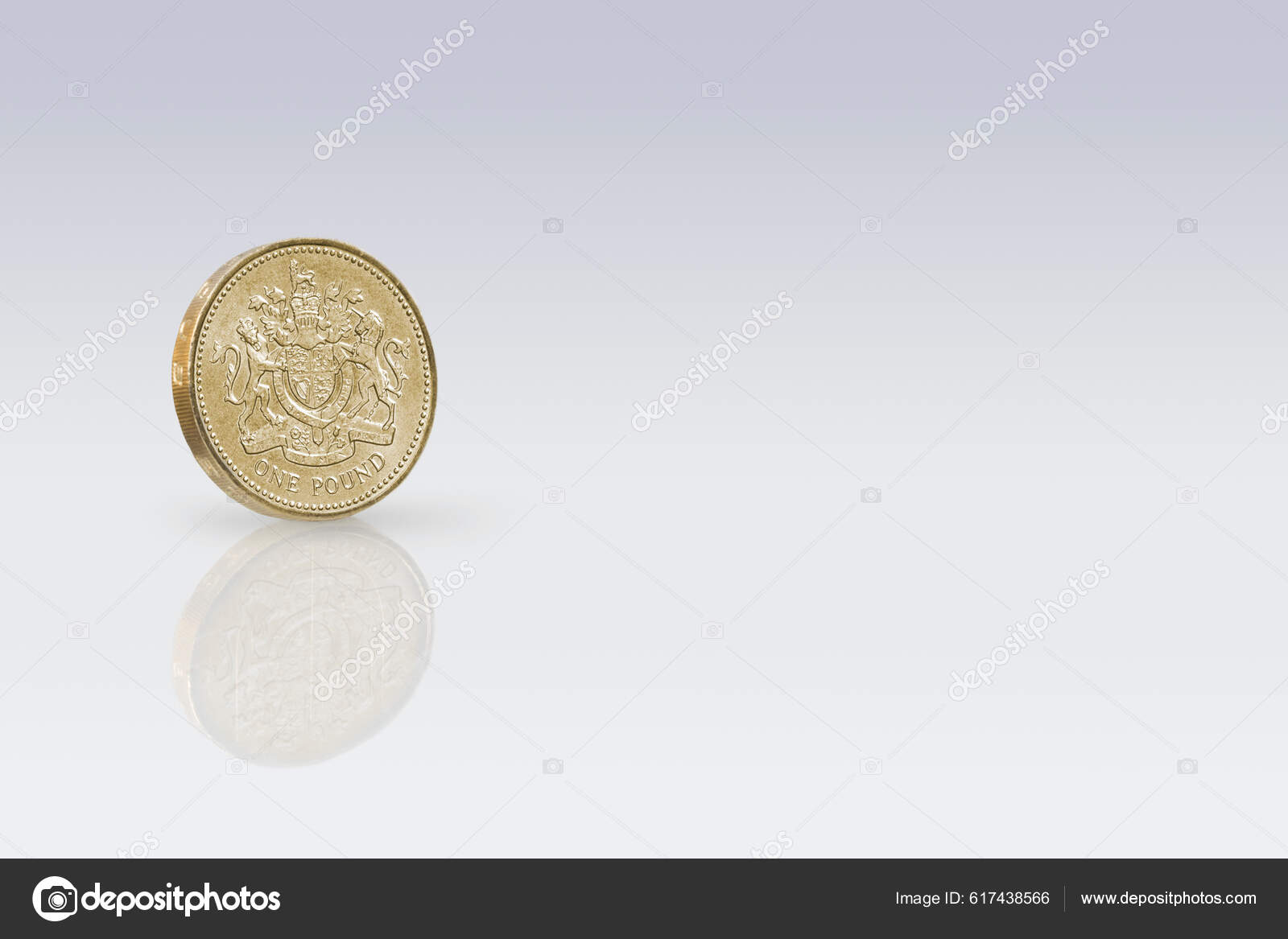 英国一镑硬币——图库图片© YAY_Images #617438566