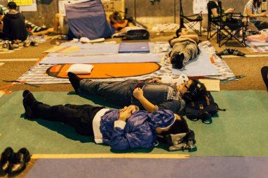 Hong Kong 2014 yılında şemsiye devrim