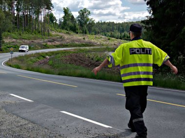 Norveç 'te polis gündüz vakti