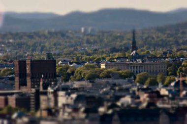 Oslo şehir merkezi, Norveç