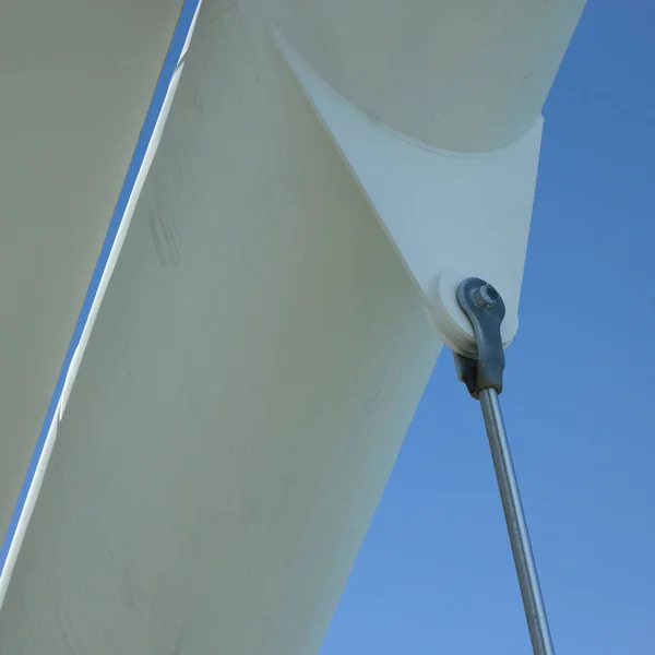 Wind Turbine Details Blue Sky — Stock Photo, Image