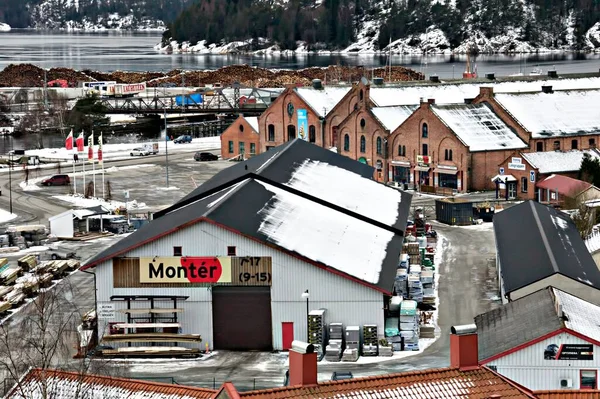Monter Retailer Halden Norway — Stock Photo, Image