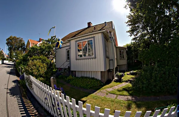 在瑞典Bohusln的Havstenssund的夏季田园诗 — 图库照片