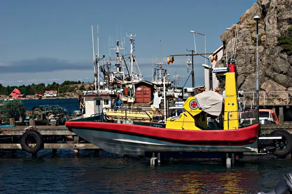 Долг Шведской Спасательной Службы Хавстенссунде Богусльн Швеция — стоковое фото