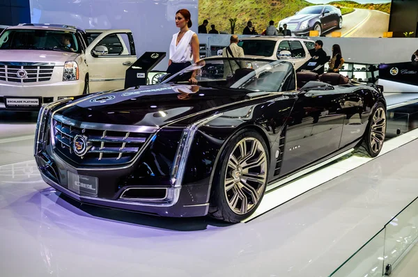 モスクワ ロシア 2012年8月 Cadillac Ciel Conceptが世界初公開 — ストック写真