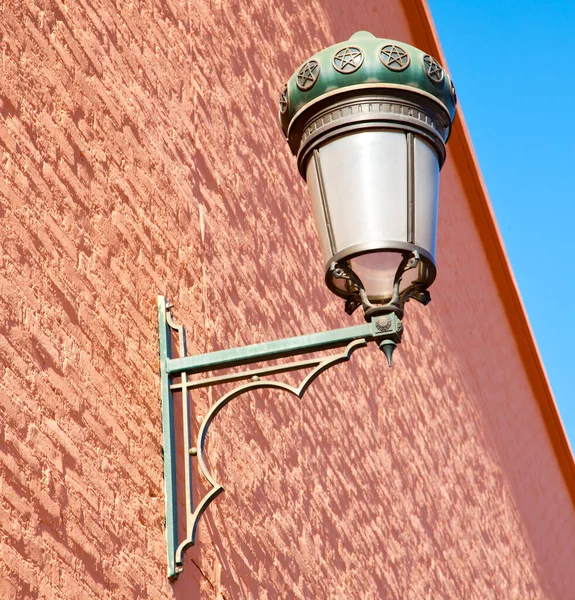 Straatlamp Morocco Africa Oude Lantaarn — Stockfoto