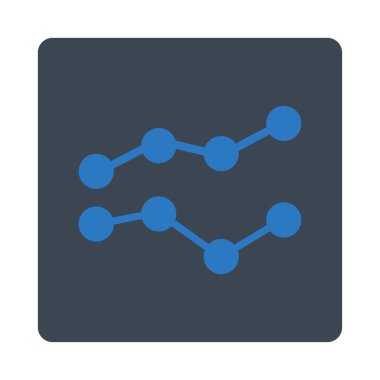 Trends Icons. charts and diagrams graphs               
