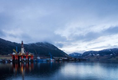 beautiful norway mountains landscape