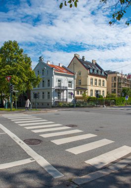Norveç 'in Oslo şehri manzarası