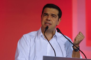 ATHENS - GREEK GENEL ELEKSİM - SyRIZA Rally - SyNTAGMA Kare