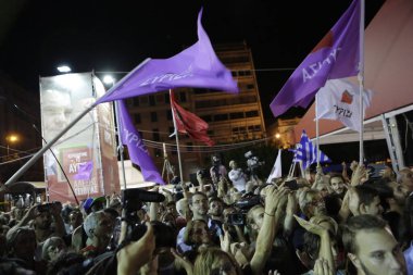 GREECE - 2015 ELEKsiyon - SYRIZA VICTORY Rally