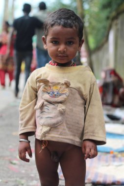 Bombay 'dan gezgin bir Hintli aile Lalitpur, Godwari, Nepal' de çekilmiş.. 